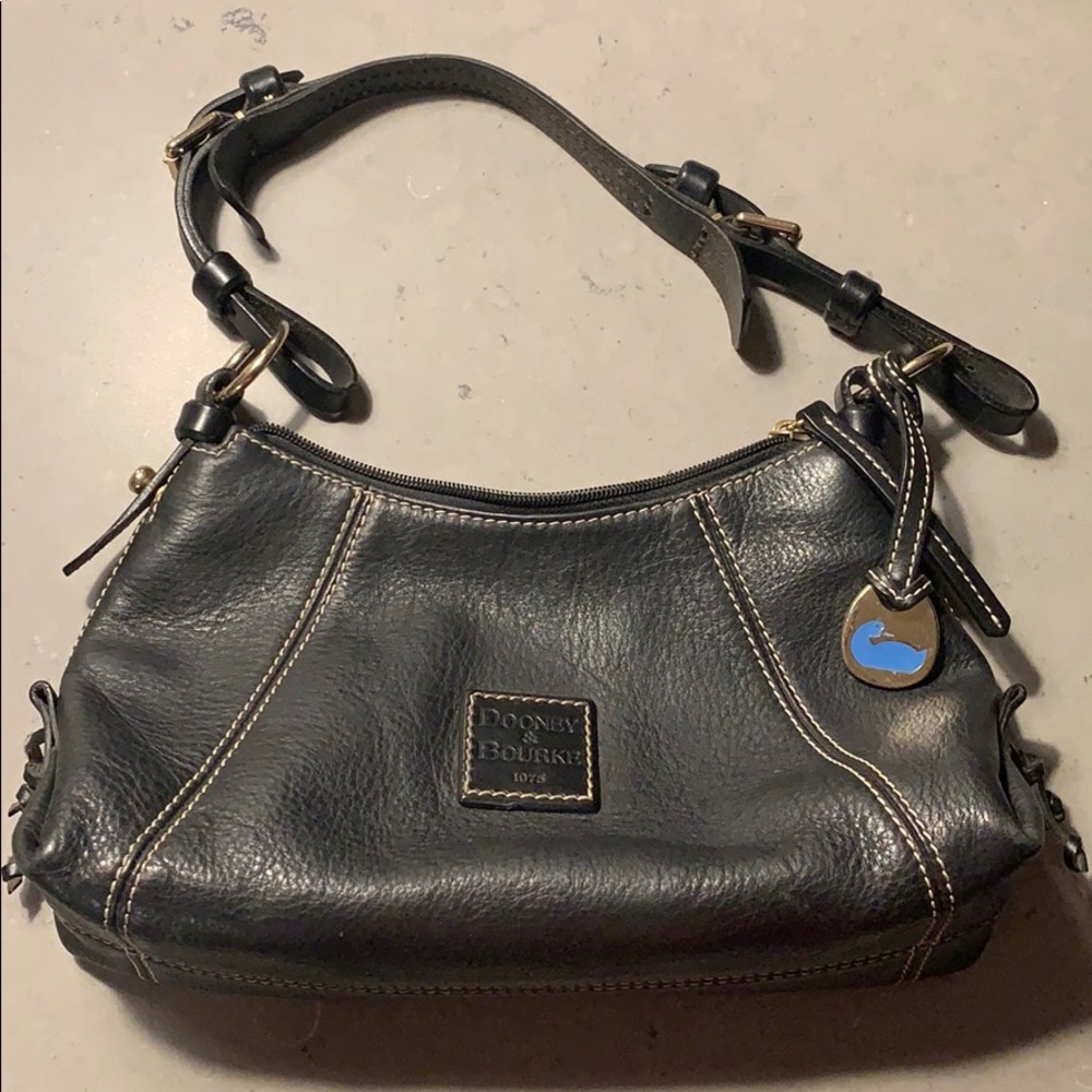 VINTAGE DOONEY & BOURKE BLACK BAG